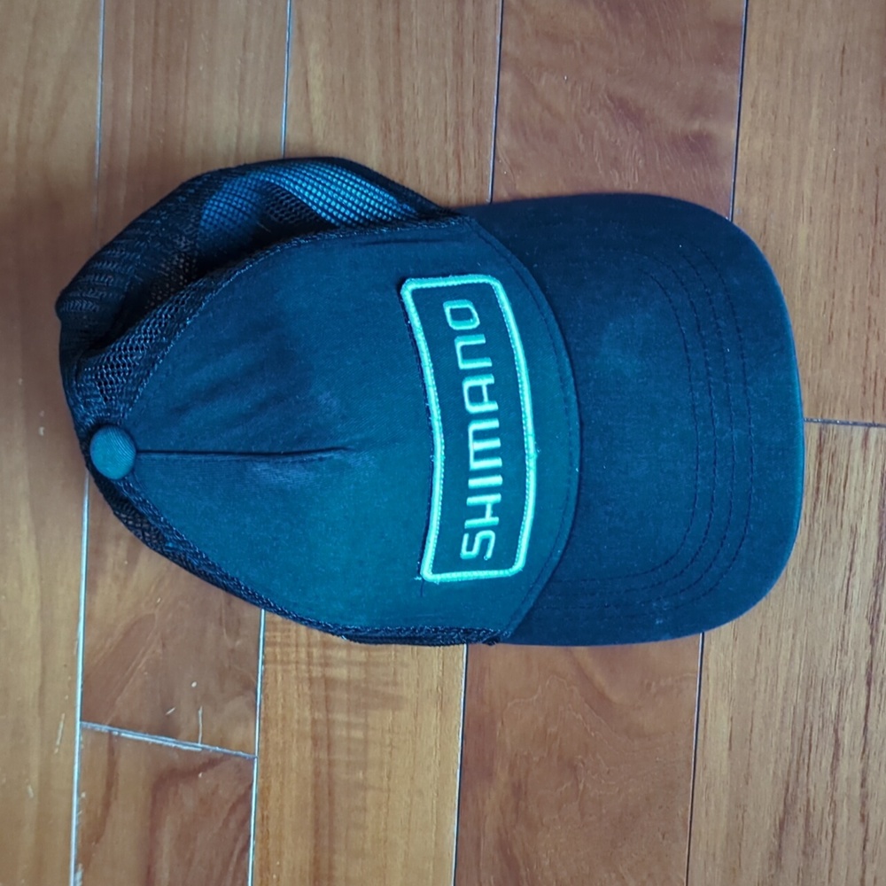 Shimano embroidered patch truckers adjustable cap